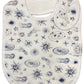Isabeli Organic Cotton Toddler Drool Bibs 4 Pack - Galaxy