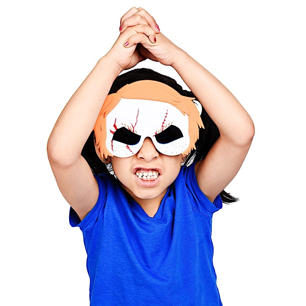 Sun-Staches Chucky Sunglasses | Childs Play Costume Accessory | Uv 400 | One Size Fits Most