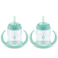 Nuk Learner Straw Cup, 5Oz, 2-Pack - Toddler Sippy Cup With Soft Straw For Easy Drinking, Suitable For Ages 8 Months And Up, Gre