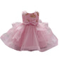 Hopscotch Baby Girls Polyester And Viscose Sleeveless Solid Slim Fit Party Knee Length Dress In Pink Color For Ages 612 Months 