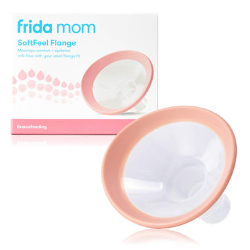 Frida Mom Breast Pump Flange Insert 21Mm, Silicone Pump Insert, Softfeel Flanges, Compatible With Frida Mom 2-In-1 Manual + Sili