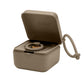 BIBS Pacifier Box with Loop for Storing & Carrying Soothers | 100% BPA Free Material | Designed & Made in Denmark | Dark Oak