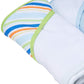 Luvable Friends Unisex Baby Cotton Terry Hooded Towels, Blue, One Size