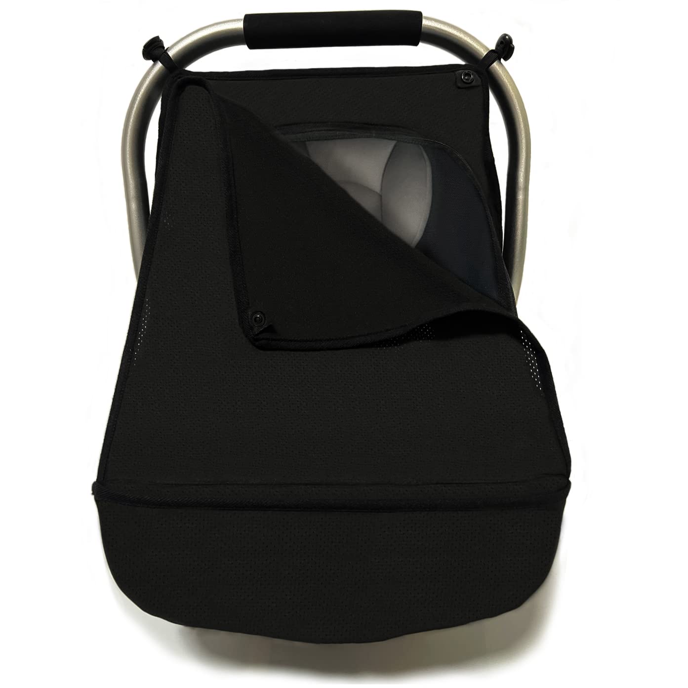 3-In-1 Car-Seat Canopy Cover - Protective Carseat Sun Shade Canopy With Privacy Shade Canopies Covers For Boys Girls,Inner Bug N