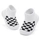 Baby Boy Girl Non-Skid Indoor Infant Walking Shoes Breathable Warm Elastic Sock Shoes With Memory Sole Protect Toes Outdoor Snea