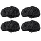 4Pcs/Set Baby Carriage Dust Cover Stroller Wheel Black Accessories for Child Kid Baby(S)