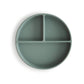 Mushie Silicone Suction Plate | Bpa-Free Non-Slip Design (Cambridge Blue)
