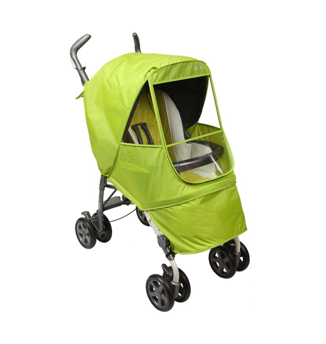 Manito Elegance Alpha Stroller Weather Shield/Rain Cover - Green