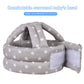 Toraso Baby Helmet & Baby Knee Pads For Crawling,Infant Helmet & Walking Baby Helmet,For Age 6-36 Months, Gray Star(A)