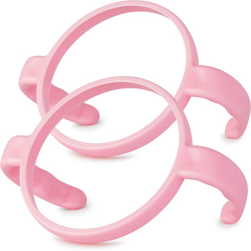 Chubbiee Baby Bottle Handles For Comotomo 5 Ounce & 8 Ounce Silicone Baby Bottles, Compatible Comotomo Bottle Holder For Baby, P
