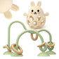 Baby High Chair Suction Toys Teething Chew - Baby Teething Toys Silicone Teethers, Baby Table Toys, Food Grade Silicon for 6 12 