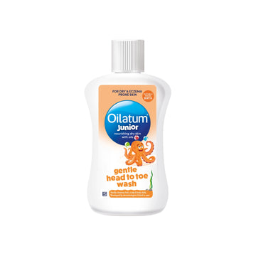 Oilatum Daily Junior Head To Toe Wash for Dry skin, 300 ml