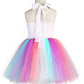 Tutu Dreams Unicorn Dresses For Girls Size 10 Big Girl Unicorn Dress Up Costumes Flower Rainbow Easter Party (Sequin Unicorn, 9-