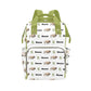 Personalized Buffalo Diaper Bag for Women, Custom Name Nursing Mommy Daypack, Diaper Bag for Baby Girl Boy, New Mom Gifts