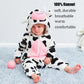 Baby Cow Costumes Unisex Toddler Outfit Halloween Dress Up Romper 12-18 Months