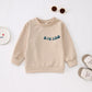 Boutikome Big Brother Sweatshirt Toddler Baby Boy Cool Big Bro Club Shirts Announcement Pullover Long Sleeve Fall Tops(Beige,2-3