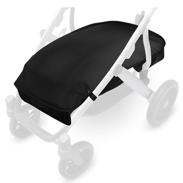 Quintriae Stroller Basket Cover for UPPAbaby Vista V2 & V3 Accessories - Water-Resistant Storage Protector, Conceals Items, Easy