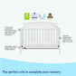 Graco Benton 5-In-1 Convertible Crib (White) - Greenguard Gold Certified, Converts From Baby Crib To Toddler Bed, Daybed And Ful
