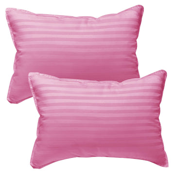 Kinder Fluff Children Pillows (2X) - The Only Twin Pillows For Kids 300T Cotton Shell & Down Alternative Fill - Ideal Travel Pil