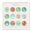 Cupcake & Cartwheels My First Year Photo Frame With 1-12 Month Photo Stickers