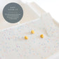Yeah Baby Goods Placemats Compatible W/Antilop High Chair (Rainbow Sprinkles) - Slip-Resistant & Food-Grade Silicone High Chair
