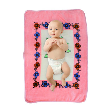 KYNA Baby Blankets Newborn Hooded Wrapper Cum Blanket for Toddlers Multicolor Pack of 1 Pcs (Blanket M2)