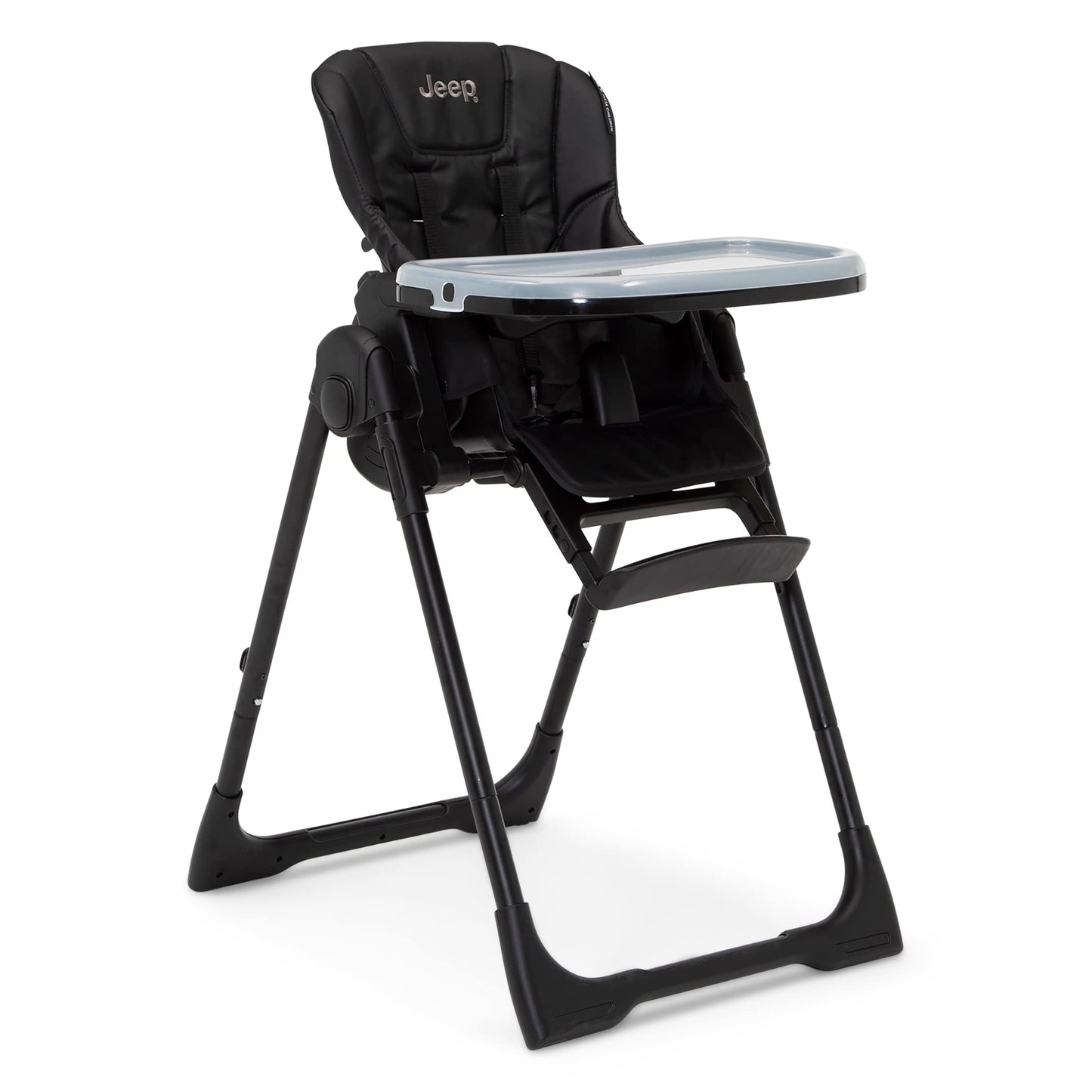 Jeep By Delta Children Classic Convertible 2-In-1 High Chair For Babies And Toddlers With Adjustable Height, Recline & Footrest