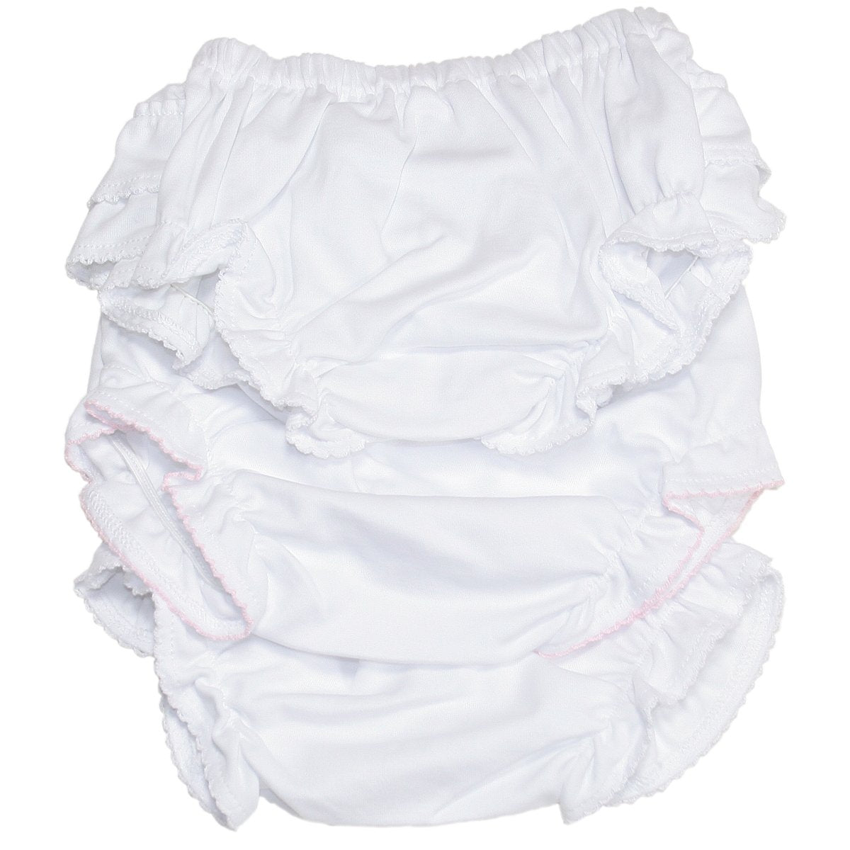 Kissy Kissy - Basic Diaper Cover 3 Set - White-12-18Mos