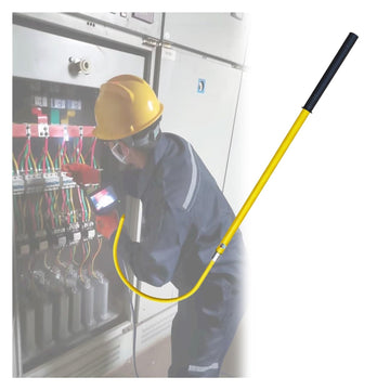 Rescue Hook Portable Emergency Rescue Pole Substation Body Rescue Hook 6 FT Insulated 3 5 10ft Long, Commercial High Voltage Fib