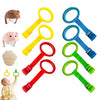 Pull up Bars for Play Pen, 4 Colors Multiple PCS Crib Pull Rings, Baby Cot Hanging Hooks, Kids Walking Exercises Tools, Playpen 