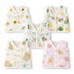 Xadiz 100% Organic Cotton Newborn Baby Jablas | Muslin Button Jabla | White Jabla | Summerwear Jabala | Sleeveless Vest | Baby P