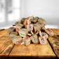 Zion Judaica Bulk Pack Wood Dreidels Medium Bulk-Pack Wooden Hanukkah Dreidles In Ziplock Bag Traditional Chanukah Game Hanukkah