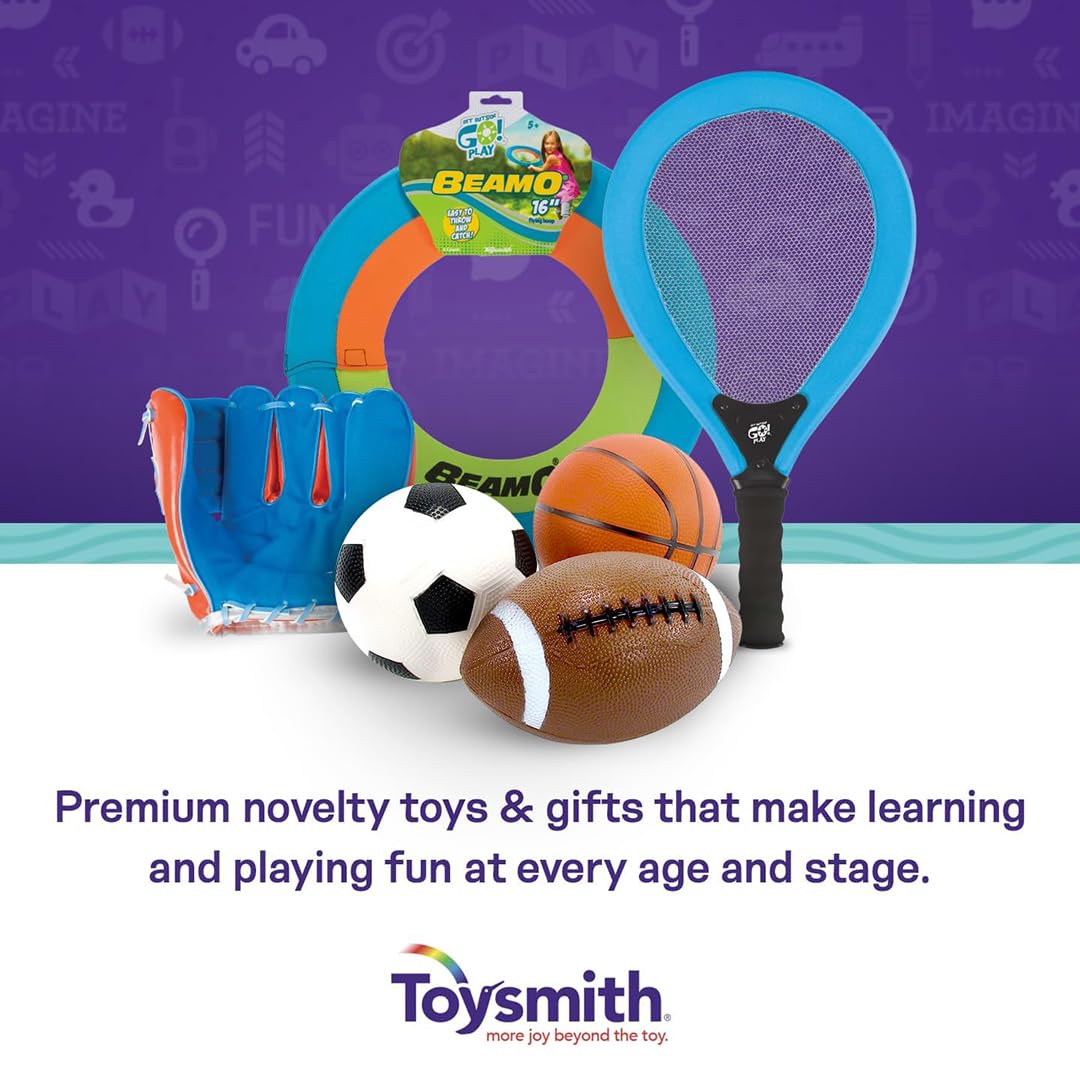 Toysmith: 16 Beamo, Easy to Throw and Catch, Outdoor Play, For Ages 5 and up