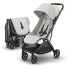 Uppababy Minu V3 Travel Stroller | Lightweight + Compact Design | One-Hand Fold + Unfold | From Birth + Overhead Compatible | Sa