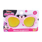 Sun-Staches Disney Official Minnie Mouse Lil Characters Child Sunglasses, Uv400 Lenses Pink Polka Dot Frames, One Size Fits Most
