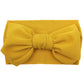 Kidocheese Oversized Bows Baby Girl Headbands With Nylon Elastics, Large Hair Wraps And Accessories For Newborns, Infants, Toddl