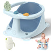 CAKJFA Baby Bath Seat: Infant Bath Seats for Babies Sitting Up - Toddler Bath Seat for Babies 6 Months & Up Baby Bathtub Seat wi