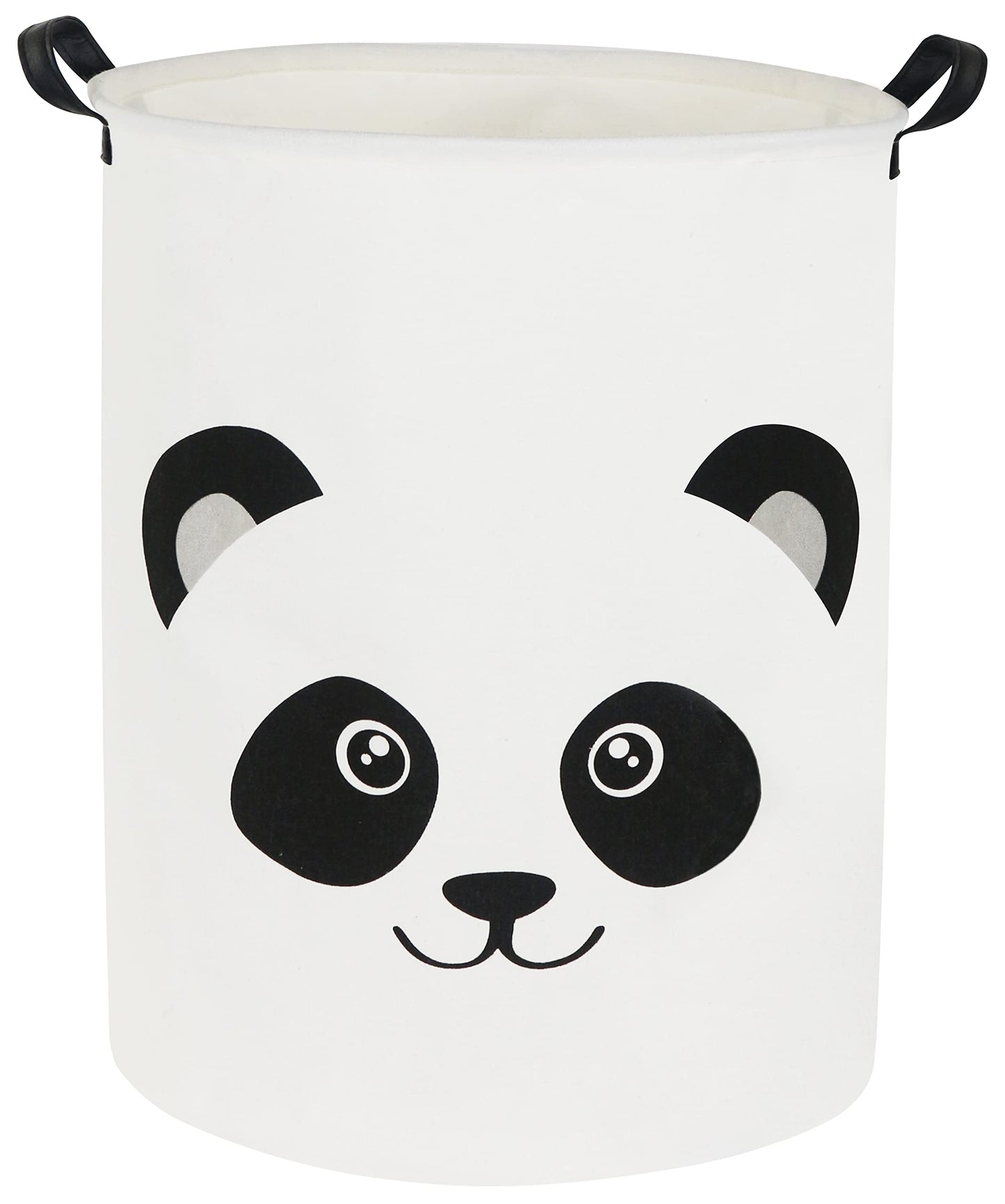 TIBAOLOVER Baby Laundry Basket Baby Hamper Kids Laundry Hamper Cute Toy Storage Bin Organizer for Boys and Girls Panda Nursery R