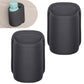 2Pcs Car Cup Holder Accessories, Car Bottle Holder for Front Seat, Black Detachable ClipOn Storage Organizer for Daily Commute 