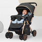 Staranddaisy Baby Strollers / Pram For 03 Year Boys & Girls With Foldable Design, Food Tray, 4 Wheel Suspension, Easy To Conver
