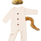 Baby Boys 1St Birthday Outfit Baby First Birthday Clothes Boy Where The Wild Things Are Romper (Beige-02,12-18 Months)