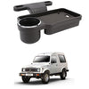 Oshotto (FT04) Foldable Car Auto Headrest Rear Back Seat Table Drink Food Cup Tray Holder Compatible with Maruti Suzuki Gypsy 