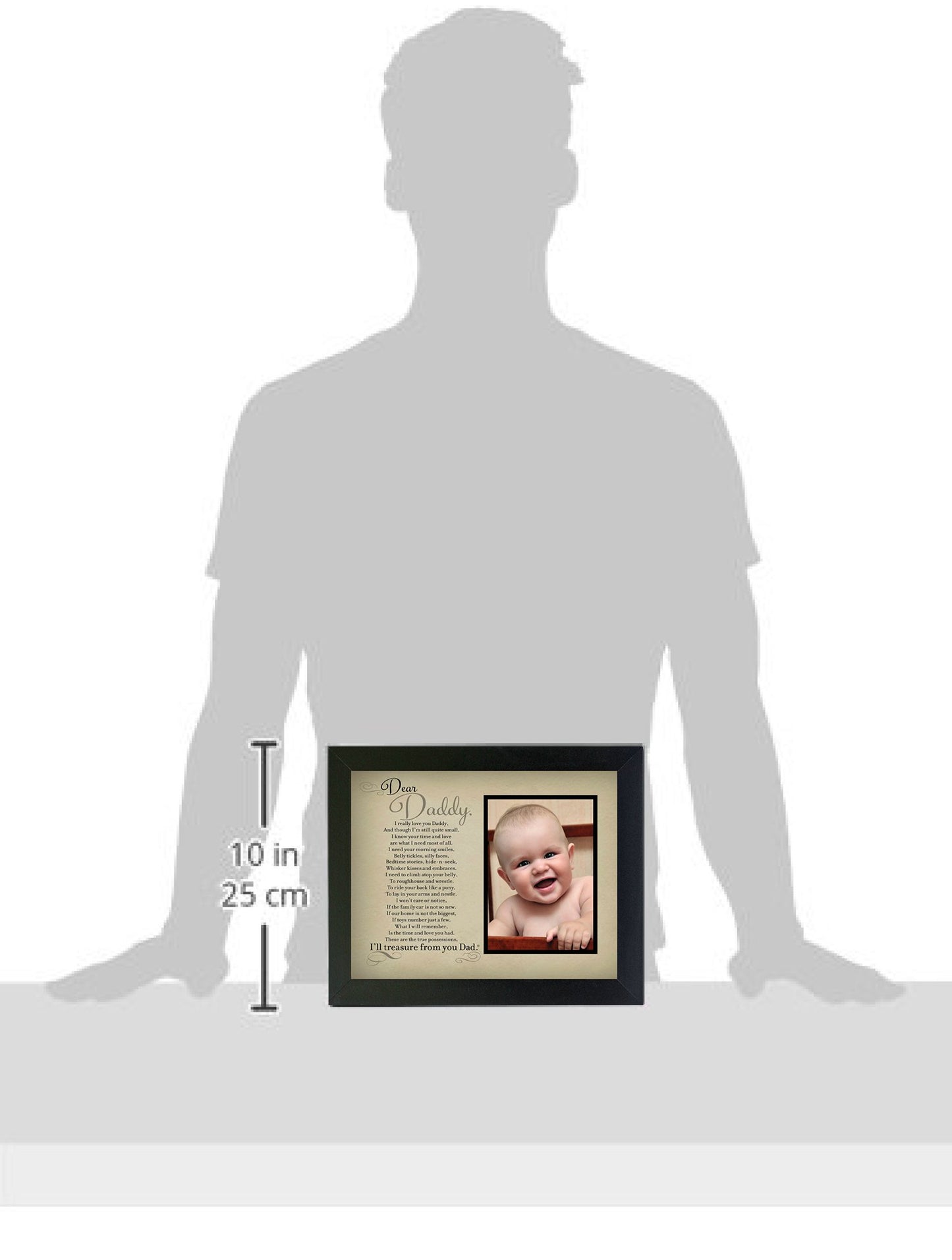 The Grandparent Gift Dear Daddy Picture Frame From Child Sentimental