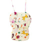 Twoworld Baby High Chair Seat Cushion Liner Mat Pad Cover And High Chair Straps (5 Point Harness) 1 Suit (Giraffe)