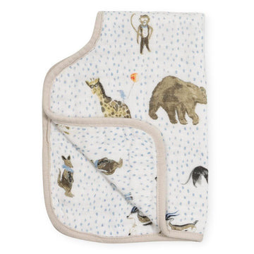 Little Unicorn Cotton Muslin Burp Cloth - Party Animals