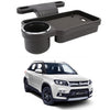 Oshotto (FT04) Foldable Car Auto Headrest Rear Back Seat Table Drink Food Cup Tray Holder Compatible with Maruti Suzuki Brezza 