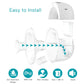 Paruu P10 Hands-Free Breast Pump Wearable, 338Mmhg Strong Suction, Low Noise, 4 Modes & 9 Levels,19/21/24/28Mm Insert/Flange, 2