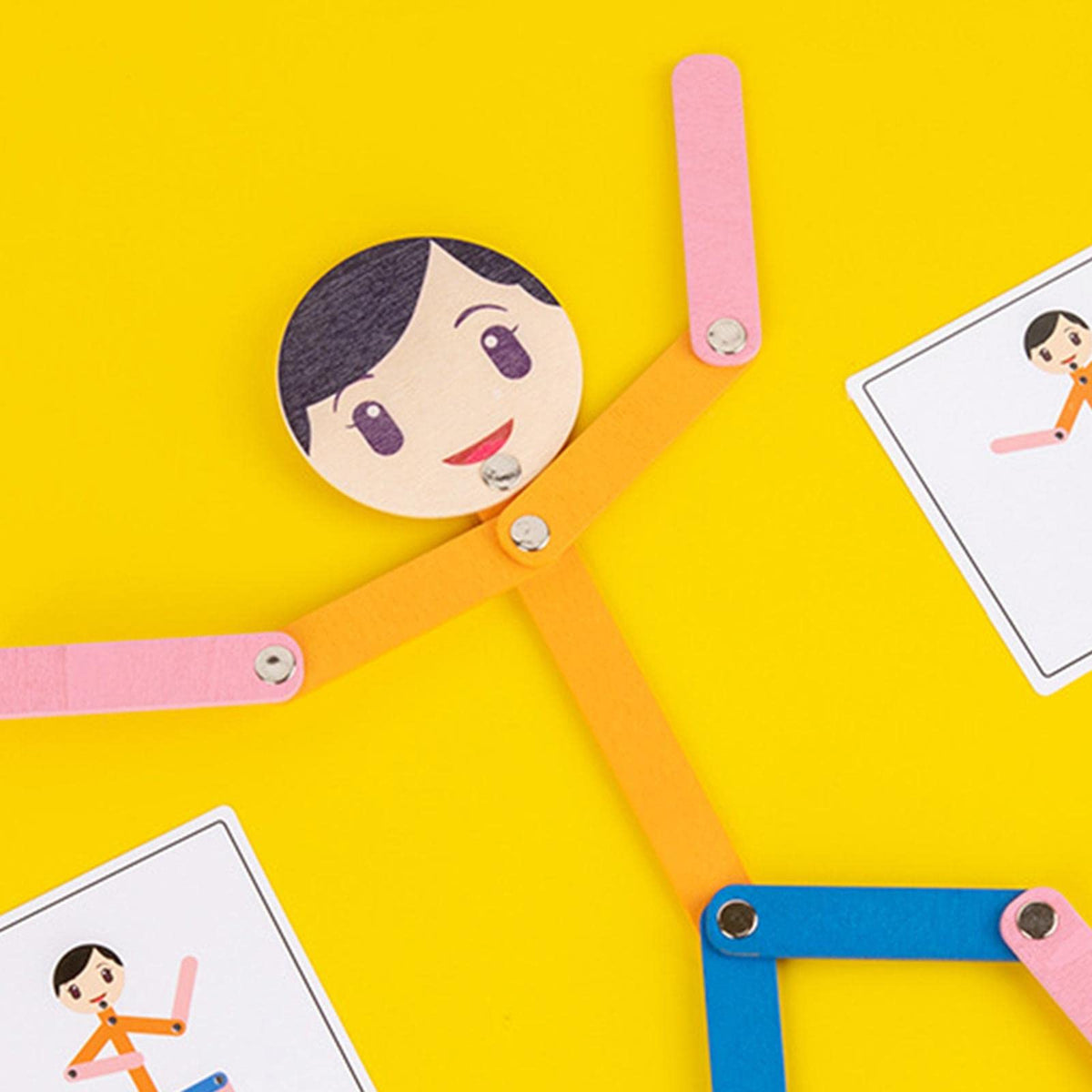 Atorse Wooden Jigsaw Puzzle Toys Montessori Human For Educational Toys Kids Boys|Baby | Toys For Baby | Developmental Baby Toys