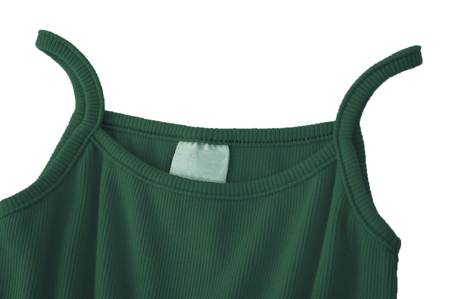 Lyxiof Toddler Tutu Dress Baby Girls Tulle Sleeveless Princess Party Sundress Dark Green 2 Years