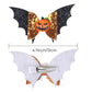 Love Sweety Baby Rose Halloween Headband Infant Pumpkin Hairband Bow Hair Clips (2Pcs Bat Pumpkin)